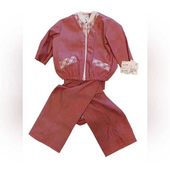 Charming Originals Vintage 2  Piece Suit Size 24M - Picture 2 of 7